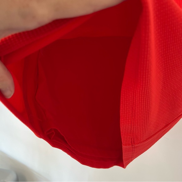 Marysia Antibes Scallop Red Swim Dress Cover Up Size Small Luxury Resort Wear - Picture 11 of 13